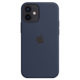 Чехол iPhone 12 mini Silicone Case MagSafe Deep Navy