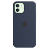 Чехол iPhone 12/12 Pro Silicone Case MagSafe Deep Navy в рассрочку без первоначального взноса и переплат