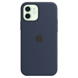 Чехол iPhone 12/12 Pro Silicone Case MagSafe Deep Navy