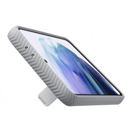 Чехол-накладка Samsung Galaxy S21 Plus Protective Standing Cover Silver