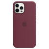 Чехол iPhone 12 Pro Max Silicone Case MagSafe Plum в рассрочку без первоначального взноса и переплат