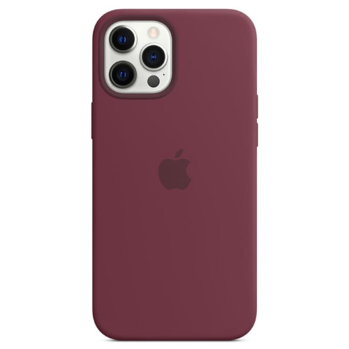 Чехол iPhone 12 Pro Max Silicone Case MagSafe Plum в рассрочку без первоначального взноса и переплат