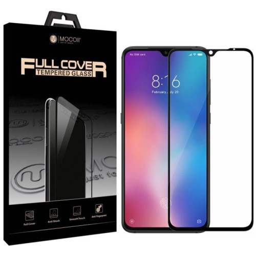 Защитное стекло 3D MOCOll Black Diamond для Xiaomi Mi 9 Черное в рассрочку без первоначального взноса и переплат