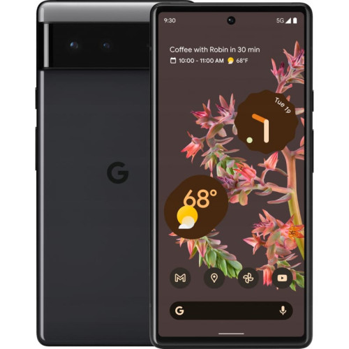 Google Pixel 6 8/256GB 5G Stormy Black в рассрочку без первоначального взноса и переплат