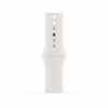 Apple Watch S6 44mm (Cellular) Silver Aluminum Case / White Sport Band в рассрочку без первоначального взноса и переплат