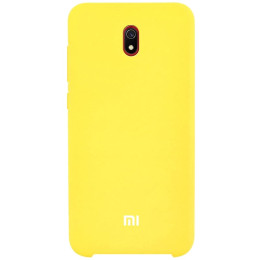 Чехол Xiaomi Redmi 8A Silicone Cover Yellow