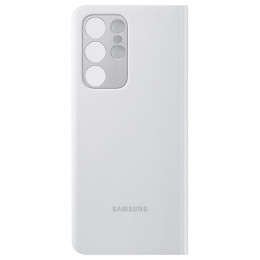 Чехол-книга Samsung Galaxy S21 Ultra Clear View Cover Light Grey