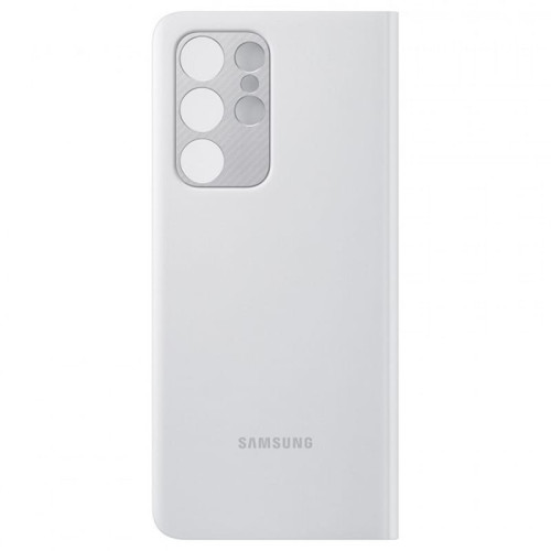 Чехол-книга Samsung Galaxy S21 Ultra Clear View Cover Light Grey в рассрочку без первоначального взноса и переплат