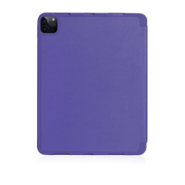 Чехол iPad Pro 12.9 (2020) Gurdini Leather Pen Slot Lavender