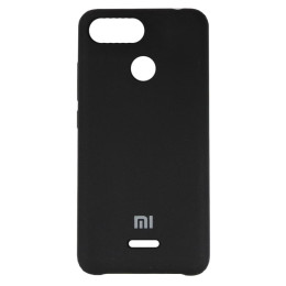 Чехол Xiaomi Redmi 6 Silicone Cover Black