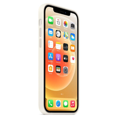 Чехол iPhone 12/12 Pro Silicone Case MagSafe White в рассрочку без первоначального взноса и переплат