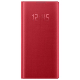 Чехол Samsung Note 10 LED View Cover Red