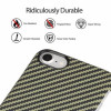 Чехол iPhone 7/8/SE(2020) Pitaka MagEZ Case Черно-Зеленый (в полоску)/Кевлар (арамид) в рассрочку без первоначального взноса и переплат