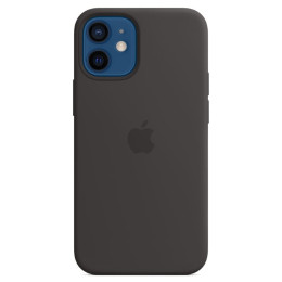 Чехол iPhone 12 mini Silicone Case MagSafe Black