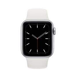Apple Watch S5 40mm Silver Aluminum / White Sport Band