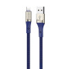 Кабель USB - Lightning / Borofone BU7 / 1M / Синий в рассрочку