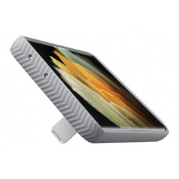 Чехол-накладка Samsung Galaxy S21 Ultra Protective Standing Cover Silver