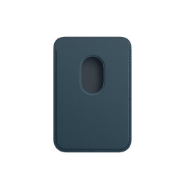 Чехол-бумажник Leather Wallet MagSafe Baltic Blue