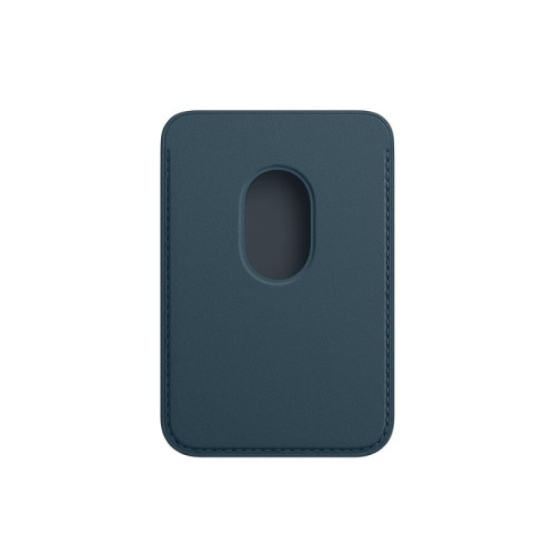 Чехол-бумажник Leather Wallet MagSafe Baltic Blue в рассрочку без первоначального взноса и переплат