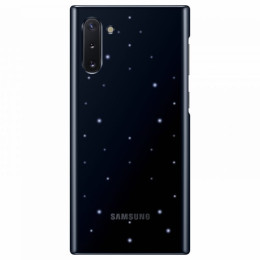 Чехол Samsung Galaxy Note 10 Plus LED Back Cover Black