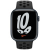 Apple Watch S7 NIKE 45mm Midnight Aluminum Case / Anthracite/Black Nike Sport Band в рассрочку без первоначального взноса и переплат