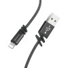 Кабель USB - Lightning / Borofone BX27 2.4A/ 1M / Черный в рассрочку