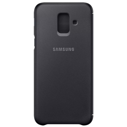Чехол Samsung Galaxy A6 Wallet Cover Black в рассрочку без первоначального взноса и переплат