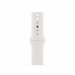 Apple Watch S6 40mm (Cellular) Silver Aluminum Case / White Sport Band