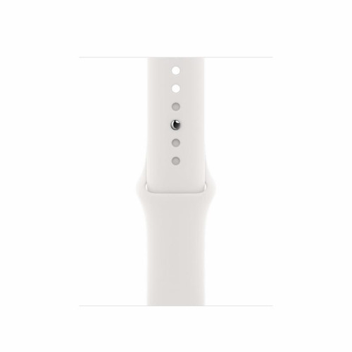 Apple Watch S6 40mm (Cellular) Silver Aluminum Case / White Sport Band в рассрочку без первоначального взноса и переплат