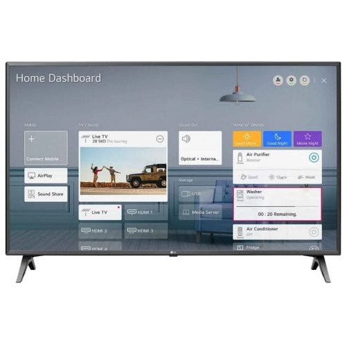 Телевизор LG 50UN80006LC 50/Ultra HD/Wi-Fi/Smart TV/Gray в рассрочку без первоначального взноса и переплат