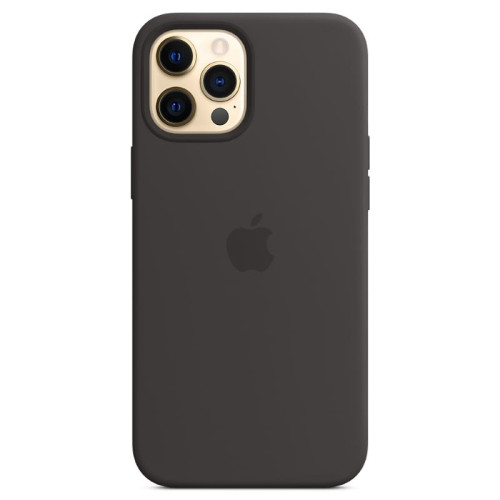 Чехол iPhone 12 Pro Max Silicone Case MagSafe Black в рассрочку без первоначального взноса и переплат