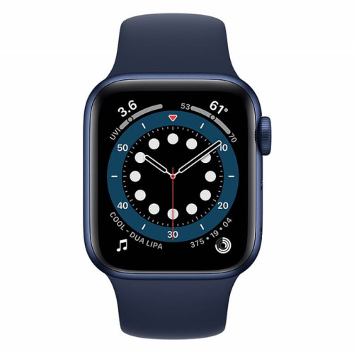 Apple Watch S6 40mm Blue Aluminum Case / Blue Sport Band в рассрочку без первоначального взноса и переплат