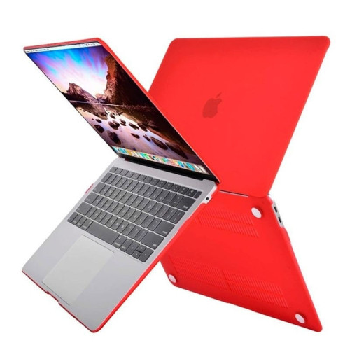 Чехол MacBook Air 13 (2018-2020) Matt Red в рассрочку без первоначального взноса и переплат