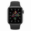 Apple Watch SE 40mm Space Gray Aluminum Case / Black Sport Band в рассрочку без первоначального взноса и переплат