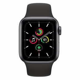 Apple Watch SE 40mm Space Gray Aluminum Case / Black Sport Band