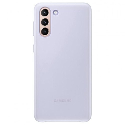 Чехол-накладка Samsung Galaxy S21 Plus LED Cover Violet в рассрочку без первоначального взноса и переплат