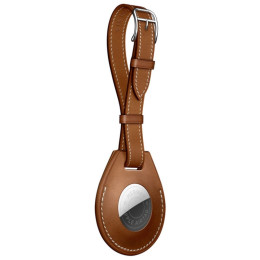 Бирка AirTag Hermès для багажа Fauve