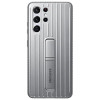 Чехол-накладка Samsung Galaxy S21 Ultra Protective Standing Cover Silver в рассрочку