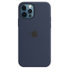 Чехол iPhone 12/12 Pro Silicone Case MagSafe Deep Navy в рассрочку без первоначального взноса и переплат