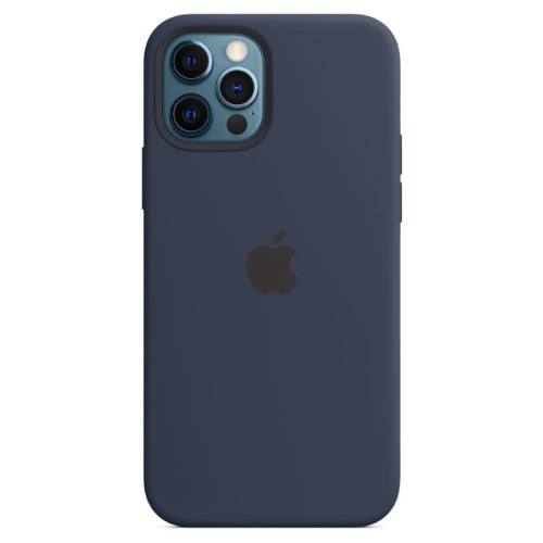 Чехол iPhone 12/12 Pro Silicone Case MagSafe Deep Navy в рассрочку без первоначального взноса и переплат
