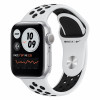 Apple Watch S6 40mm Silver Aluminum Case/ Pure Platinum/Black NIKE Sport Band в рассрочку
