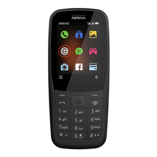 Nokia 220 Dual Sim Black в рассрочку без первоначального взноса и переплат