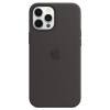 Чехол iPhone 12 Pro Max Silicone Case MagSafe Black в рассрочку