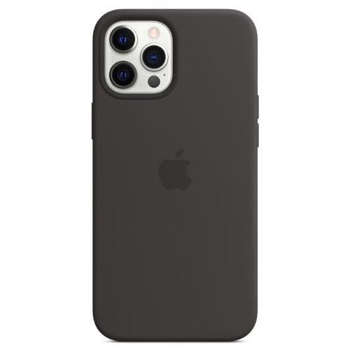 Чехол iPhone 12 Pro Max Silicone Case MagSafe Black в рассрочку без первоначального взноса и переплат