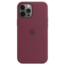 Чехол iPhone 12 Pro Max Silicone Case MagSafe Plum