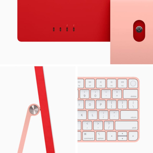 Apple iMac 24 M1(7-Core GPU)/8GB/256GB (MJVA3 - Mid 2021) Pink в рассрочку без первоначального взноса и переплат