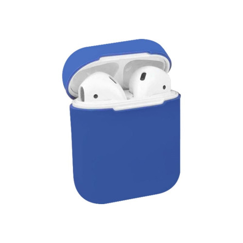 Чехол AirPods 1/2 Silicone Case Navy Blue в рассрочку без первоначального взноса и переплат