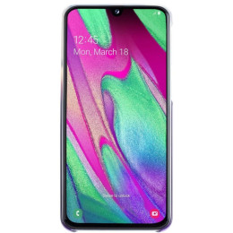 Чехол Samsung A40 Gradation Cover Violet