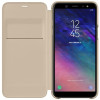 Чехол Samsung Galaxy A6 Wallet Cover Gold в рассрочку без первоначального взноса и переплат