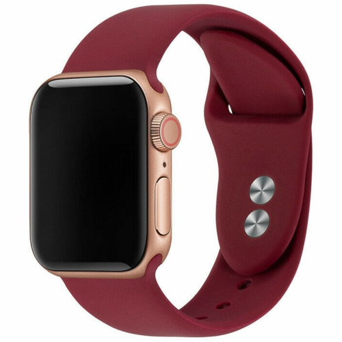 Ремешок для Apple Watch 42/44mm Sport Wine Red в рассрочку без первоначального взноса и переплат